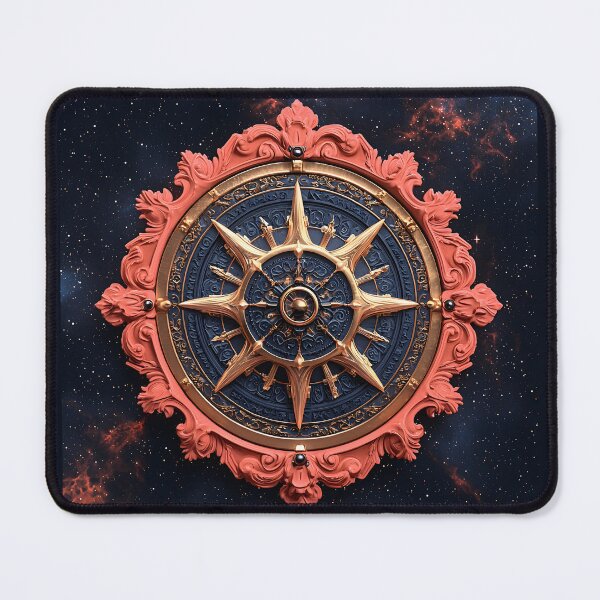Item preview, Birth Chart Wheel, 3d Render, Warm Coral designed and sold by Checho30.