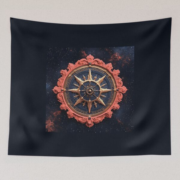 Item preview, Birth Chart Wheel, 3d Render, Warm Coral designed and sold by Checho30.