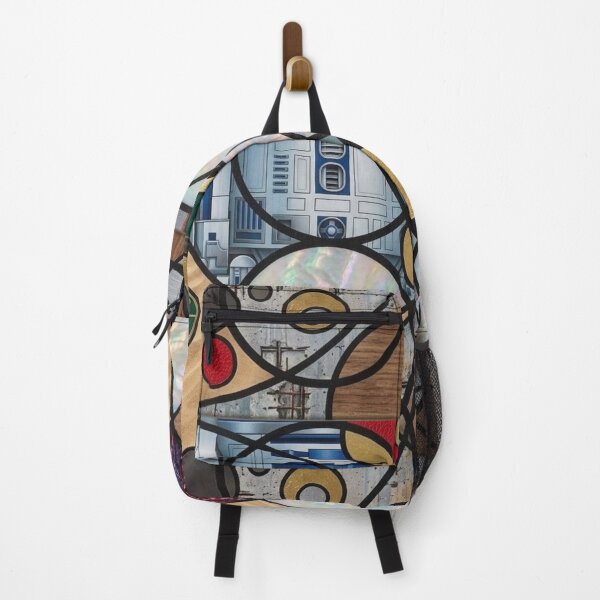Item preview, Sci-Fi Astromech Mosaic Dunes Futuristic Geometric Art designed and sold by Billys-Orbit.