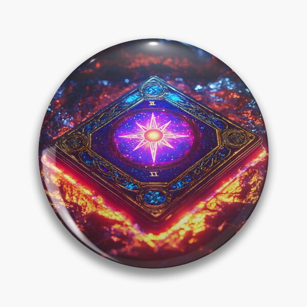 Item preview, Mystical Tarot Card, 3d Render, Vibrant Multicolor Holographic designed and sold by Checho30.