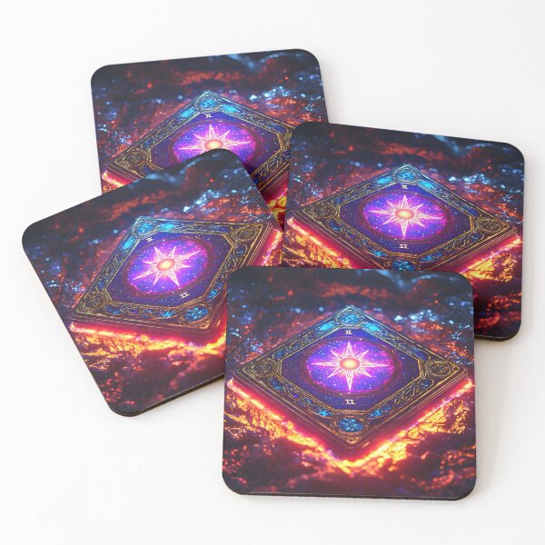 Item preview, Mystical Tarot Card, 3d Render, Vibrant Multicolor Holographic designed and sold by Checho30.