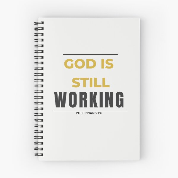 Item preview, God Is Still Working Christian Faith Hope Inspirational Design designed and sold by Faithstudio01.