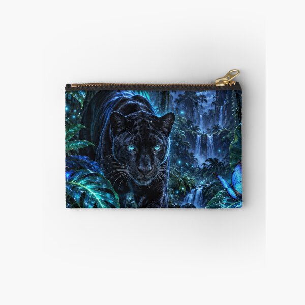 Item preview, Bioluminescent Jungle Neon Dreamscape Art designed and sold by Inkworksbyshery.
