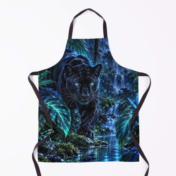 Item preview, Bioluminescent Jungle Neon Dreamscape Art designed and sold by Inkworksbyshery.