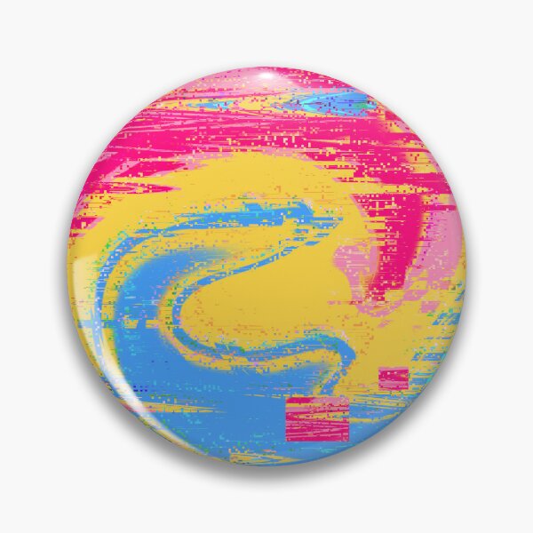 Item preview, Trippy TV pan flag designed and sold by Bee Stings.