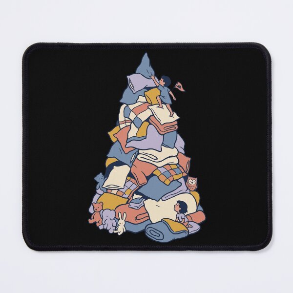 Item preview, Pillow Fort Summit Mountain Cute Cozy Blanket Fort Storybook Art designed and sold by mood-draftsman.