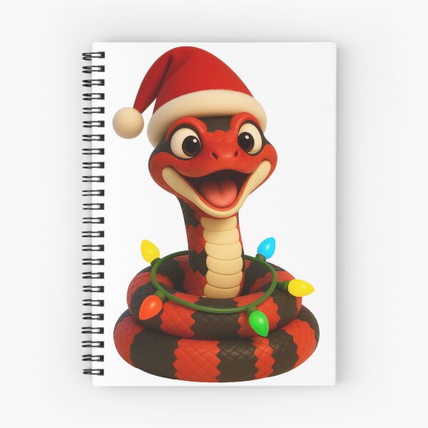 Item preview, Scarlet King Snake Christmas Colors designed and sold by Sillytoe.