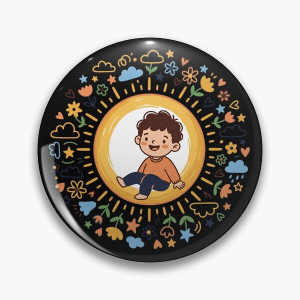 Item preview, You Are My Sunshine Cute Toddler Boy Folk Art Nursery Sunburst designed and sold by mood-draftsman.