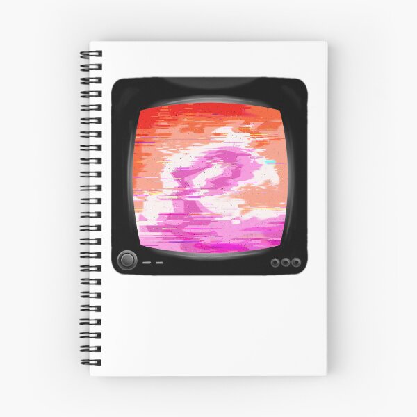 Item preview, Trippy TV lesbian flag designed and sold by Bee Stings.
