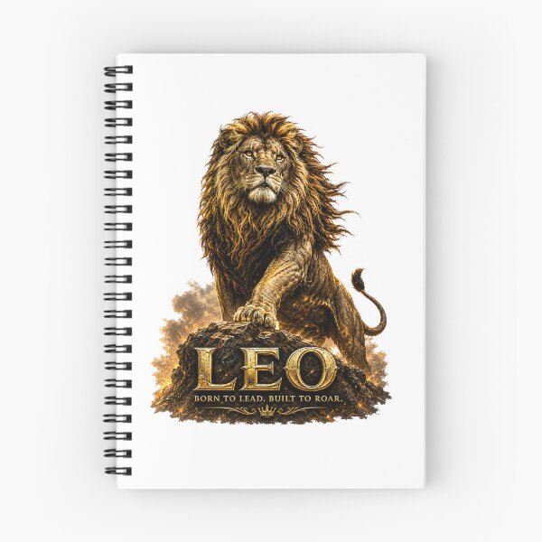Item preview, Leo the Lion Zodiac – Born to Lead Built to Roar Astrology Art designed and sold by Classic Chaos Creations.