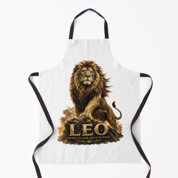 Item preview, Leo the Lion Zodiac – Born to Lead Built to Roar Astrology Art designed and sold by Classic Chaos Creations.