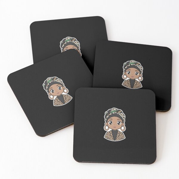Item preview, Cute Chibi Hijabi Girl leopard  designed and sold by TheModernMuslimchibi&more .