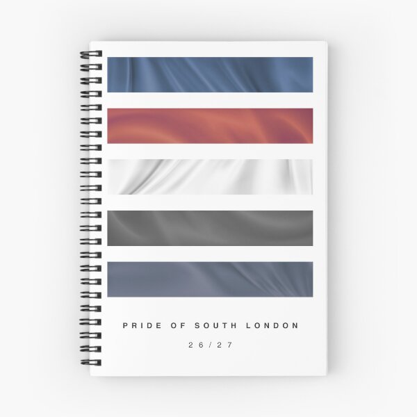 Item preview, ‘Pride of South London’ 26/27 Football Kit Hue Palette - Blue & Red designed and sold by The Colourful Game.