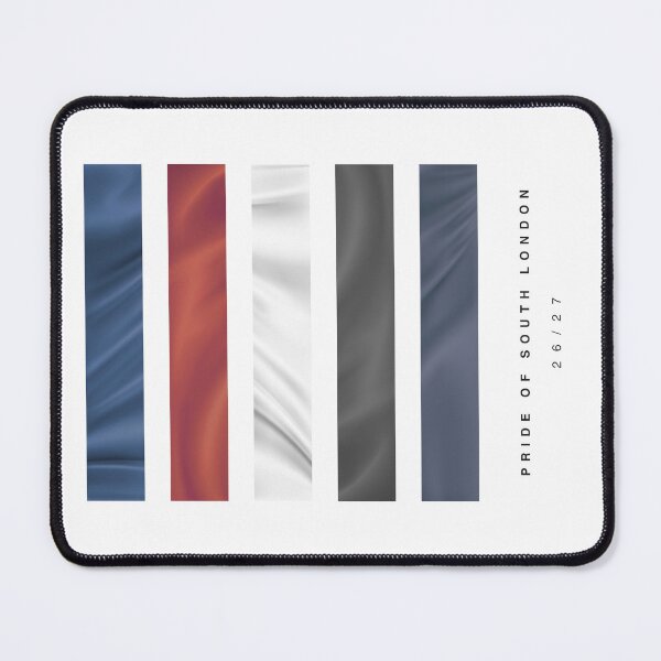 Item preview, ‘Pride of South London’ 26/27 Football Kit Hue Palette - Blue & Red designed and sold by The Colourful Game.