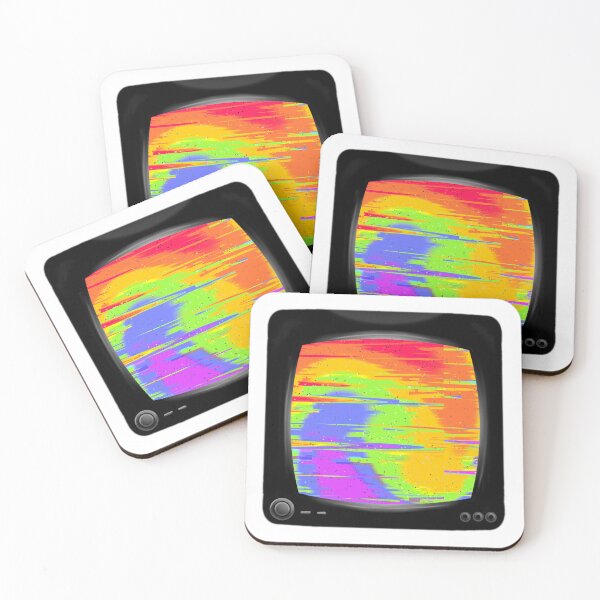 Item preview, Trippy TV pride flag designed and sold by Bee Stings.