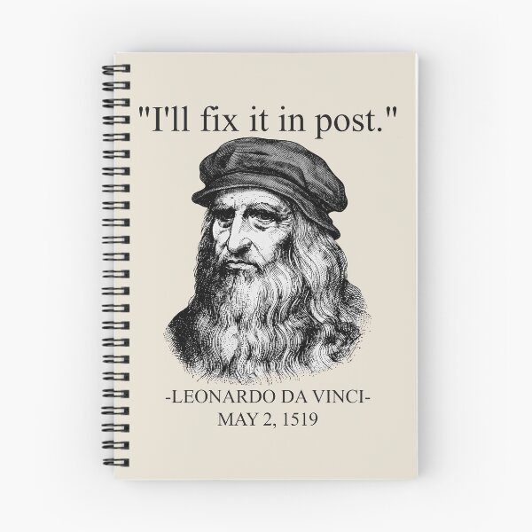 Item preview, Leonardo Da Vinci | I'll Fix It In Post Meme designed and sold by AOCollections.