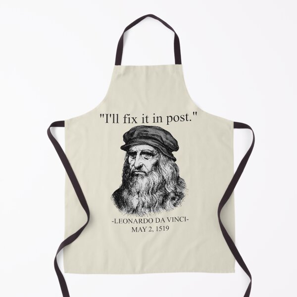 Item preview, Leonardo Da Vinci | I'll Fix It In Post Meme designed and sold by AOCollections.