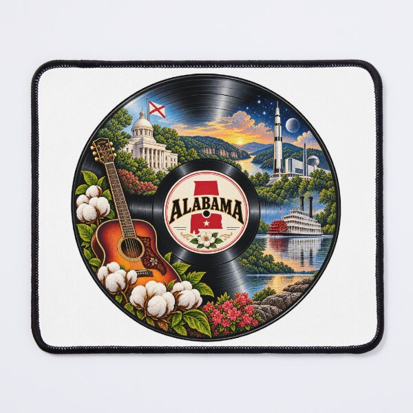 Item preview, Alabama Vinyl Record designed and sold by Whimspired By Paxx.