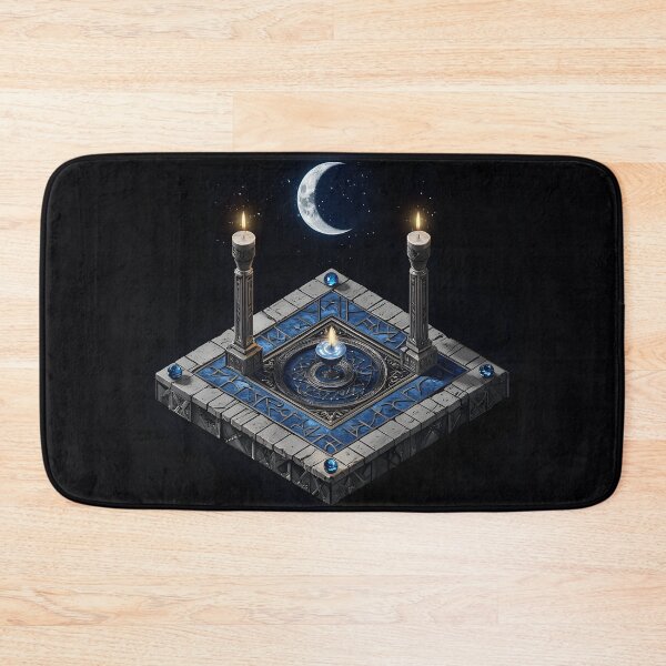 Item preview, Moon Ritual Candle, 3d Render, Cool Steel designed and sold by Checho30.
