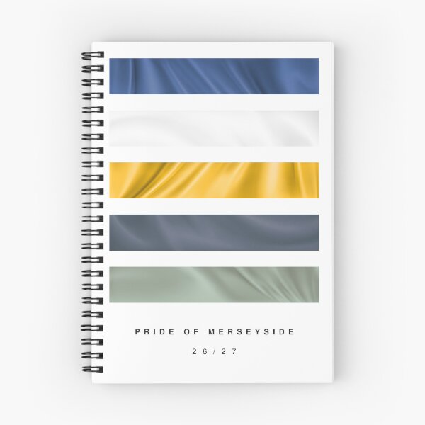 Item preview, ‘Pride of Merseyside’ 26/27 Football Kit Hue Palette - Blue & White designed and sold by The Colourful Game.