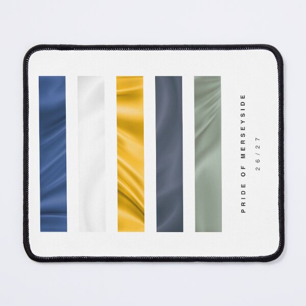 Item preview, ‘Pride of Merseyside’ 26/27 Football Kit Hue Palette - Blue & White designed and sold by The Colourful Game.