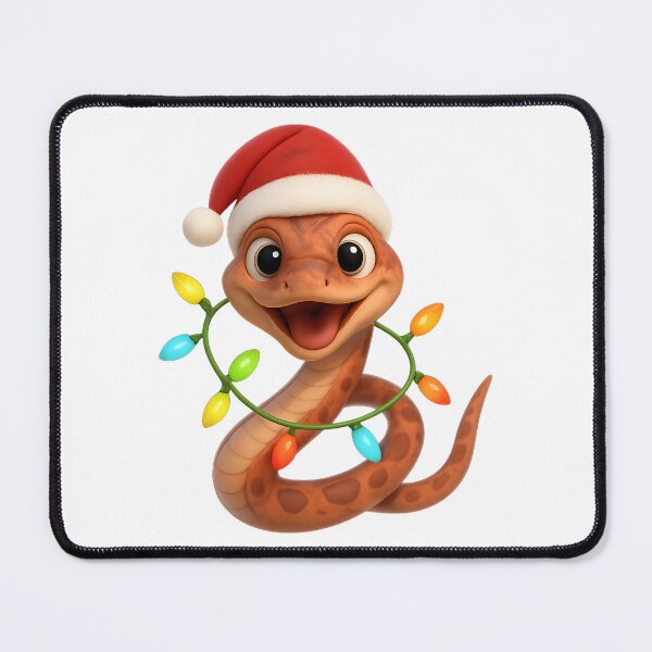 Item preview, Sharp-Tailed Snake Christmas Lights designed and sold by Sillytoe.