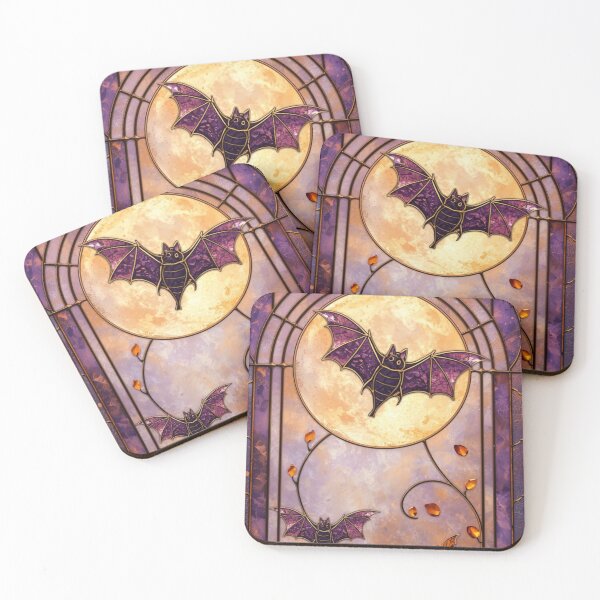 Item preview, Bats, golden Halloween cobwebs designed and sold by BriSher.
