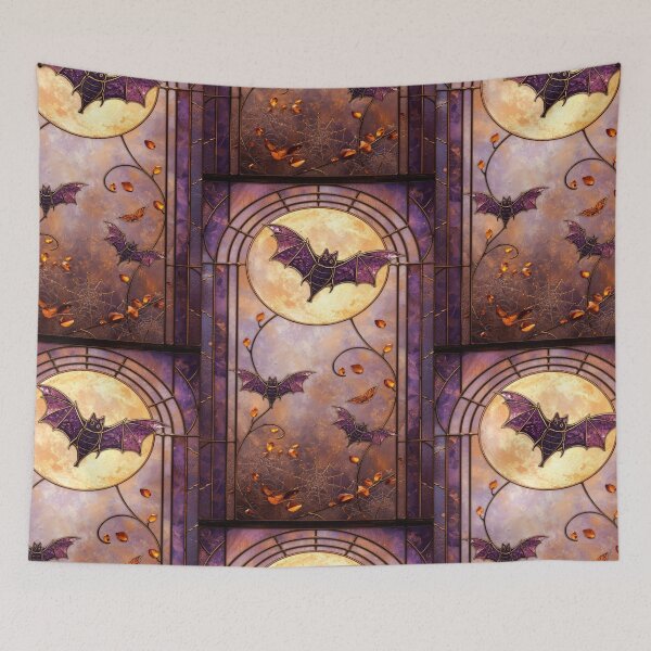 Item preview, Bats, golden Halloween cobwebs designed and sold by BriSher.