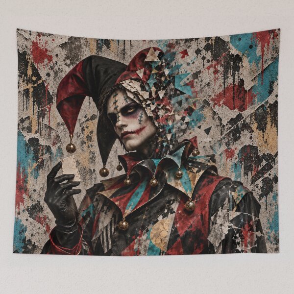 Item preview, Fractured Harlequin of Hidden Emotions designed and sold by Qenlo.