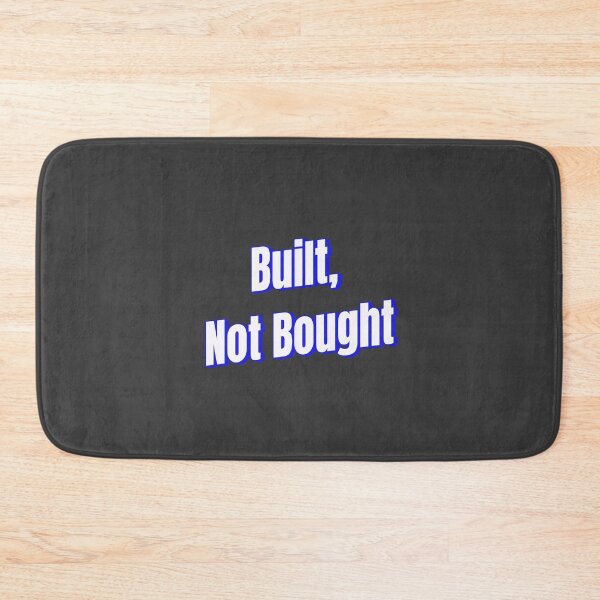 Item preview, Built, not Bought designed and sold by Ifcitiesdesign.