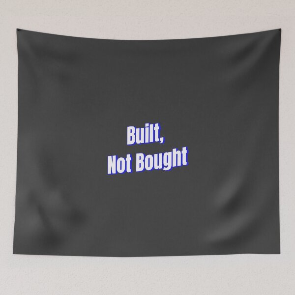 Item preview, Built, not Bought designed and sold by Ifcitiesdesign.