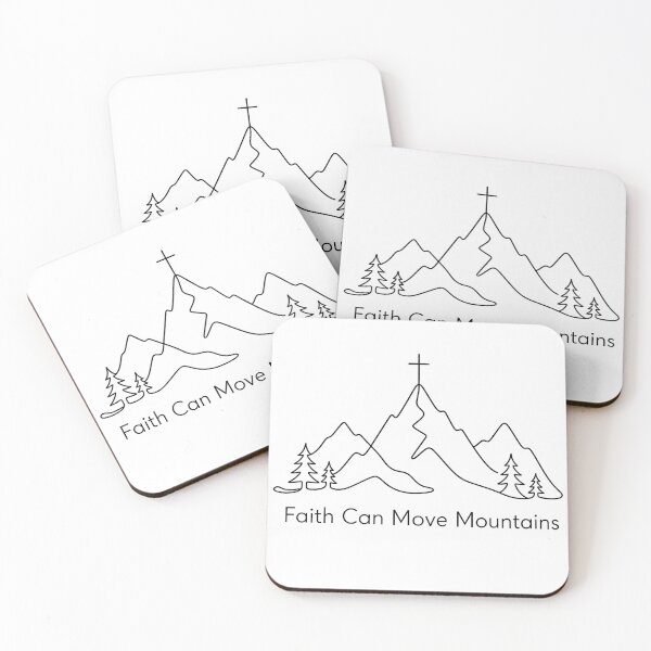Item preview, Faith Can Move Mountains designed and sold by BestCoolStuff.