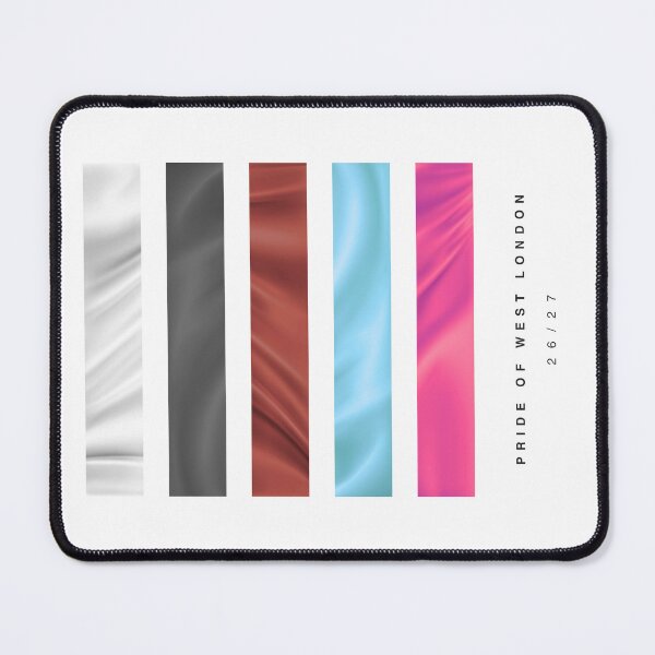 Item preview, ‘Pride of West London’ 25/26 Football Kit Hue Palette - White & Black designed and sold by The Colourful Game.