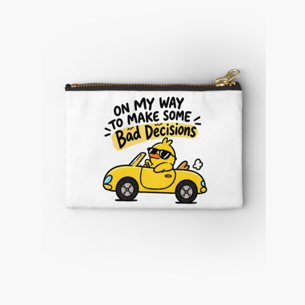 Item preview, On My Way To Make Some Bad Decisions - Funny Duck Driving Car designed and sold by Duck lovers.
