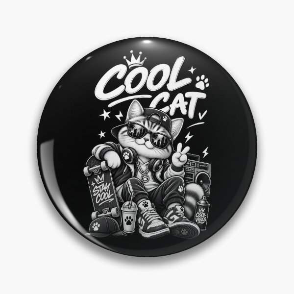 Item preview, Cool Cat designed and sold by Meow Story .