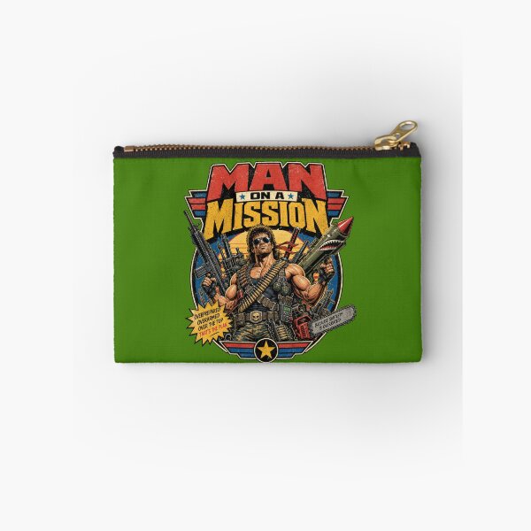 Item preview, MAN ON A MISSION designed and sold by SPOOFSHIRT.