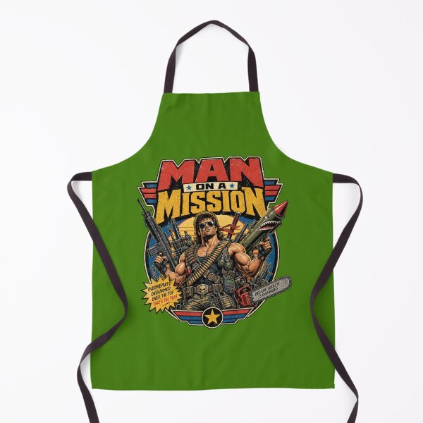 Item preview, MAN ON A MISSION designed and sold by SPOOFSHIRT.