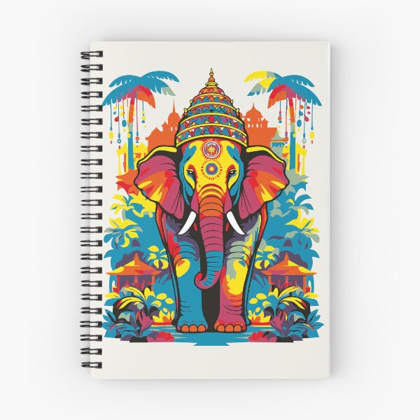 Item preview, Mystic Elephant – Ethnic Spirit & Temple Colors designed and sold by zoliartdesign.