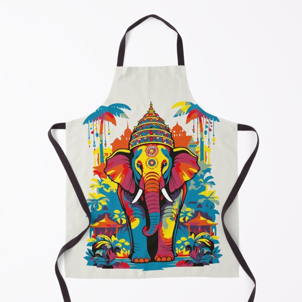 Item preview, Mystic Elephant – Ethnic Spirit & Temple Colors designed and sold by zoliartdesign.
