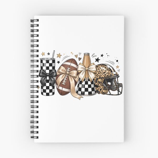 Item preview, Football Cheerleader Vibes | Leopard Helmet Bow Tumbler Cute Game Day Design designed and sold by Uniquememorable.
