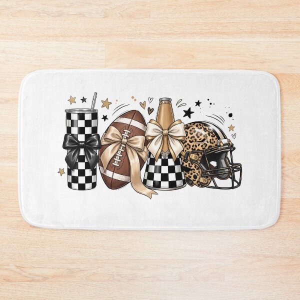 Item preview, Football Cheerleader Vibes | Leopard Helmet Bow Tumbler Cute Game Day Design designed and sold by Uniquememorable.