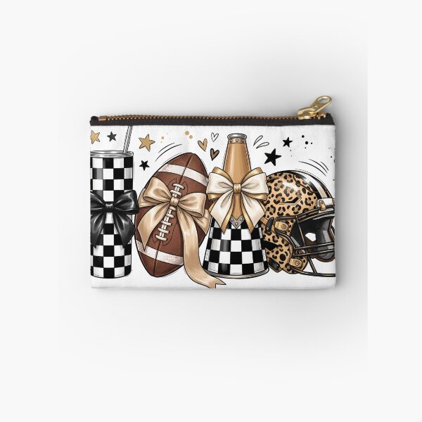 Item preview, Football Cheerleader Vibes | Leopard Helmet Bow Tumbler Cute Game Day Design designed and sold by Uniquememorable.