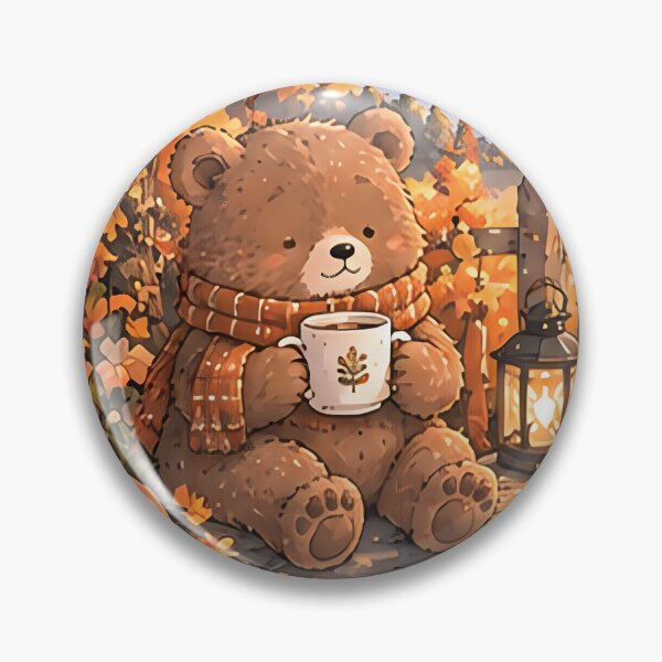 Item preview, Bear in Autumn – Fall Season Bear Design designed and sold by KWW SHOP.