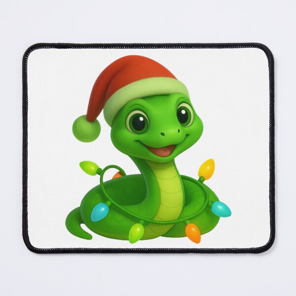 Item preview, Smooth Green Snake Christmas Lights designed and sold by Sillytoe.
