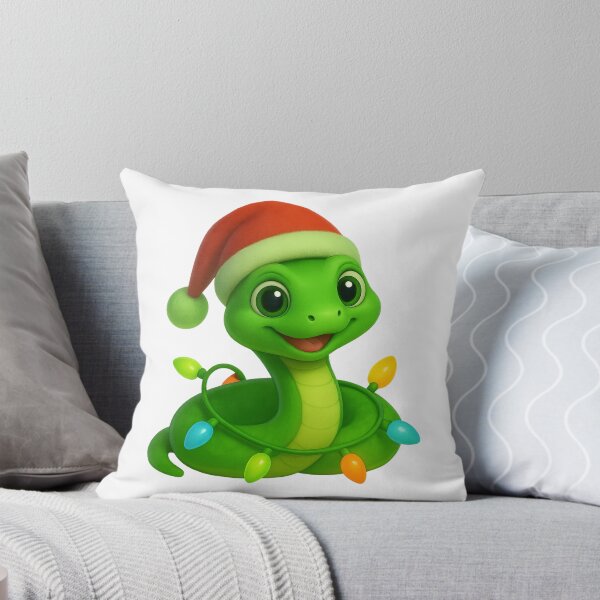 Item preview, Smooth Green Snake Christmas Lights designed and sold by Sillytoe.
