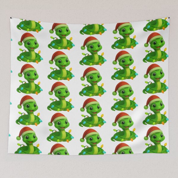 Item preview, Smooth Green Snake Christmas Lights designed and sold by Sillytoe.