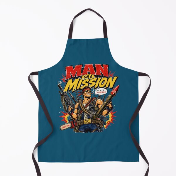 Item preview, MAN ON A MISSION LIFESTYLE designed and sold by SPOOFSHIRT.