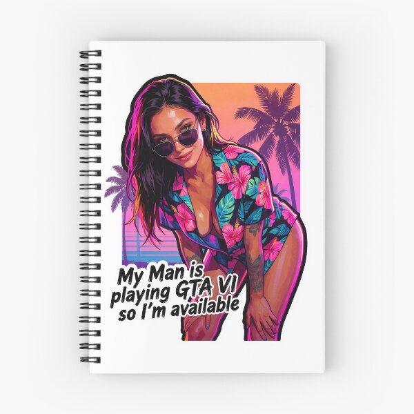 Item preview, My Man is playing GTA 6 designed and sold by Gracjanos.