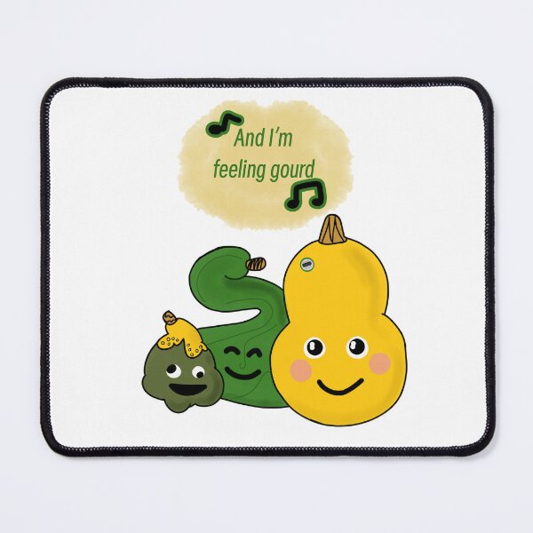 Item preview, Feeling Gourd Pun designed and sold by LisaLousPuns.