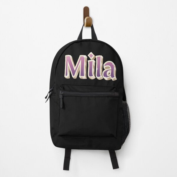 Item preview, Mila, Name in Gold, Pink and Purple with a Glam Style designed and sold by AloraDawnEve.